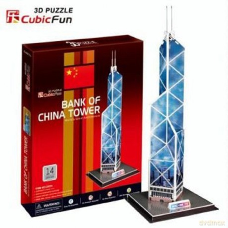 PUZZLE 3D Budynek Bank of China C097H [PUZZLE]