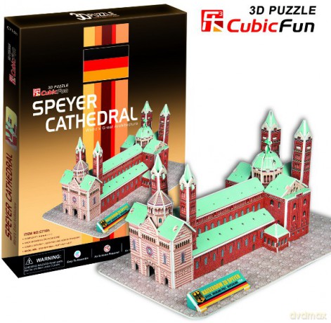 PUZZLE 3D Speyer Katedra C710H [PUZZLE]