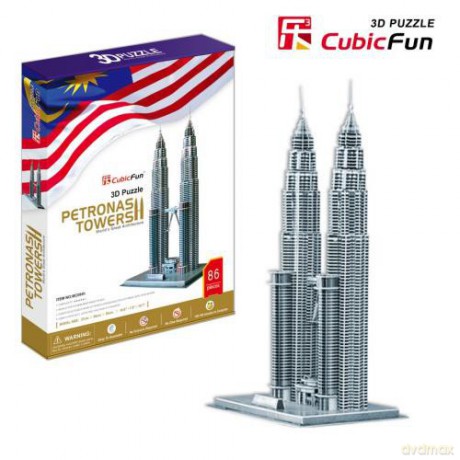 PUZZLE 3D Petronas Tower MC084H [PUZZLE]