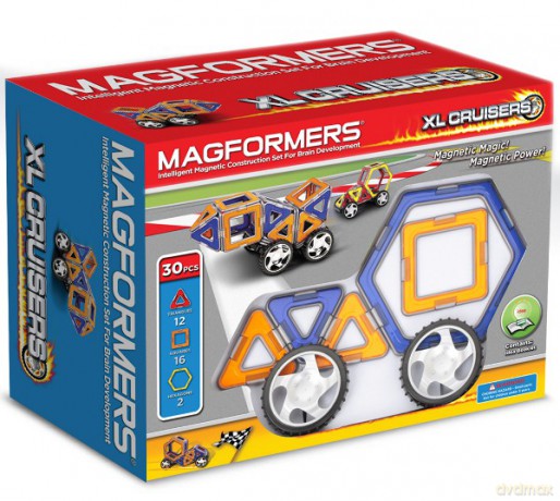 MAGFORMERS Układanka Magnetyczna 30 el. 36004 [ZABAWKA]