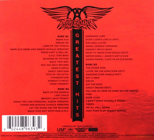 Aerosmith: Greatest Hits (Deluxe) [3CD]