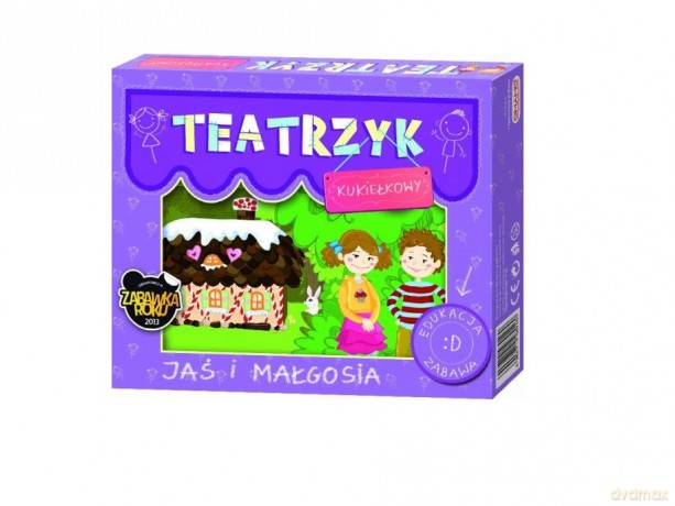 DELFIN Teatrzyk Jaś i Małgosia 9160 [ZABAWKA]