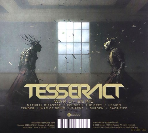 Tesseract: War Of Being (digipack) [CD]
