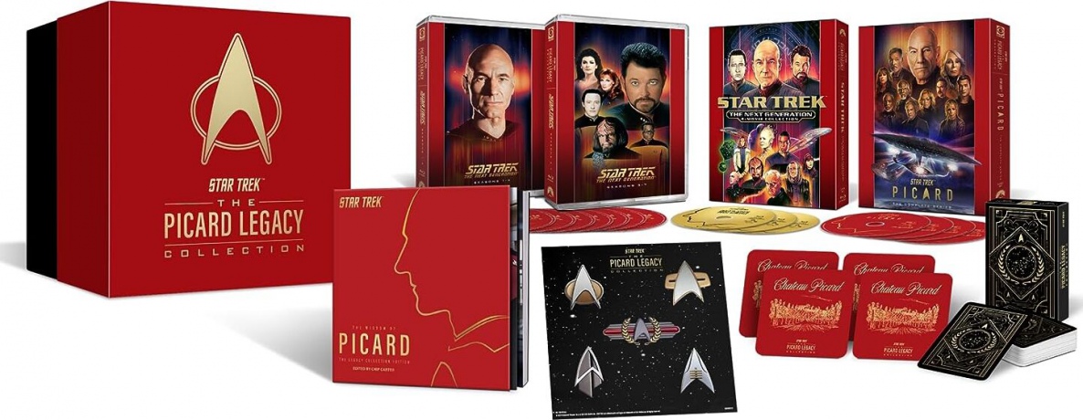 Star Trek: The Picard Legacy Collection: Star Trek: The Next Generation: Season 1-7 / Generations / First Contact / Insurrection / Nemesis / Picard Season 1-3 [BOX] [54xBlu-Ray]