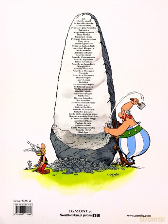 Asteriks (Tom 29) Róża i miecz - Albert Uderzo, Albert Uderzo, Jolanta Sztuczyńska [KOMIKS]