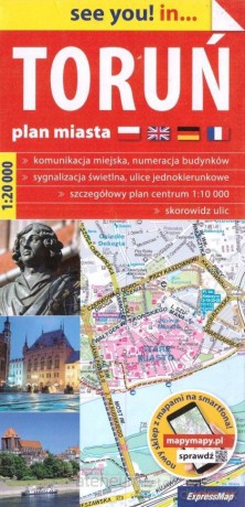 Comfort! map&guide Toruń 1:20 000 [KSIĄŻKA]