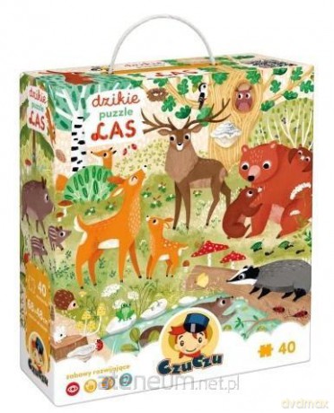 Puzzle Dzikie puzzle - Las 40 el. [PUZZLE]