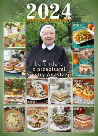 Kalendarz 2024 Rok pełen smaku [KALENDARZ]