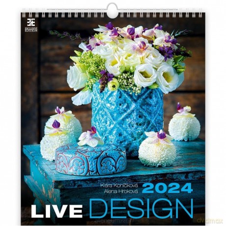 Kalendarz 2024 ścienny Live Design [KALENDARZ]