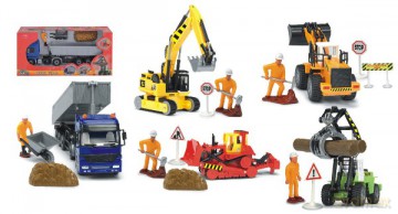 DICKIE WORK TEAM ZESTAW BUDOWALNY 203414208 [ZABAWKA]