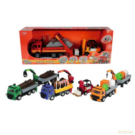 DICKIE Sam. Ciężarowe Heavy Truck 4 wz, 203414960 [ZABAWKA]