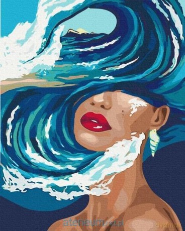 Malowanie po numerach - Ocean myśli 40x50 cm