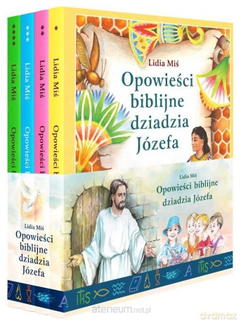 Opowieści biblijne dziadzia Józefa - Lidia Miś [KSIĄŻKA]