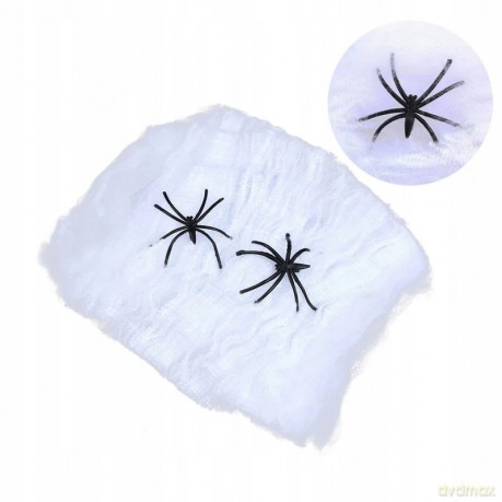 Pajęczyna Halloween biała 60g
