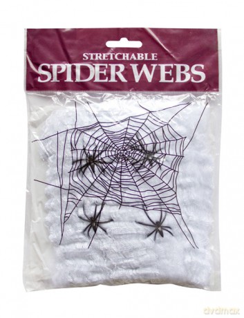 Pajęczyna Halloween biała 60g