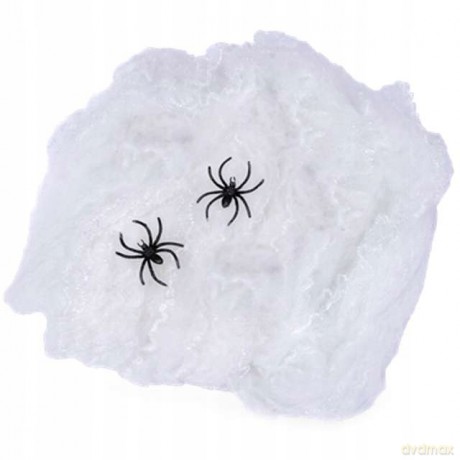 Pajęczyna Halloween biała 60g