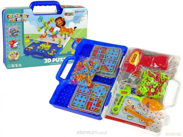 Puzzle 3D wkrętarka w teczce [PUZZLE]