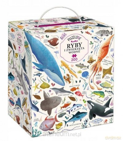 Puzzle Puzzlove Ryby i zwierzęta wodne 200 el. [PUZZLE]