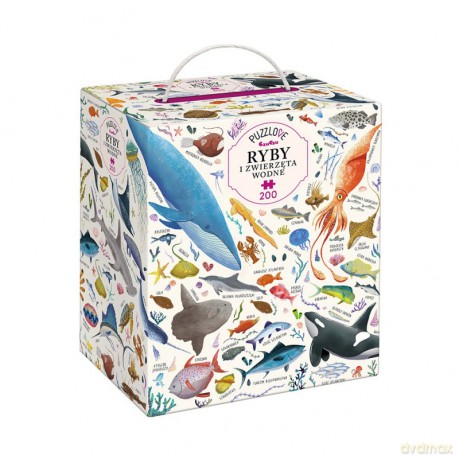 Puzzle Puzzlove Ryby i zwierzęta wodne 200 el. [PUZZLE]