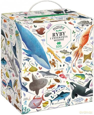 Puzzle Puzzlove Ryby i zwierzęta wodne 500 el. [PUZZLE]