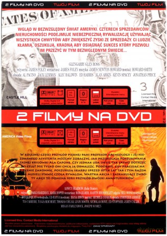 Glengarry Glen Ross / Łowcy Skarbów. Zagadki z Przeszłości cz. IV [DVD]