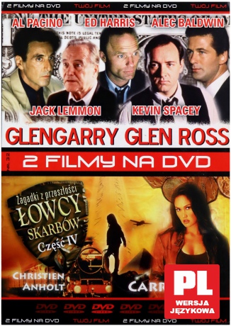 Glengarry Glen Ross / Łowcy Skarbów. Zagadki z Przeszłości cz. IV [DVD]