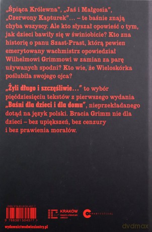 Świeżym okiem. Żyli długo i szczęśliwie.. - Jacob Grimm, Wilhelm Grimm, Michalina Jurczyk, Eliza Pieciul-Karmińska [KSIĄŻKA]