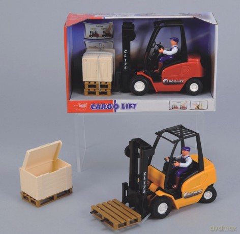 DICKIE Wózek widłowy Cargo Master 203414877 [ZABAWKA]