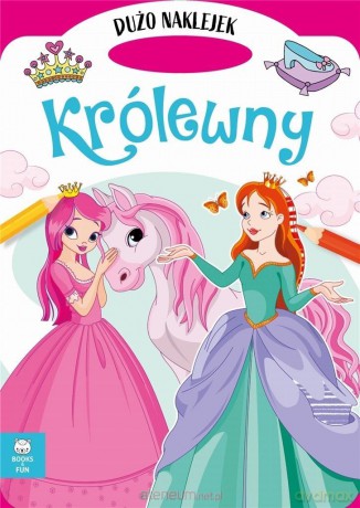 Teczka królewny z podwójnymi naklejkami [KSIĄŻKA]