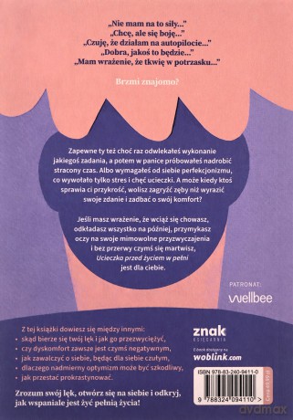 Ucieczka przed życiem w pełni - Natalia Ziopaja [KSIĄŻKA]