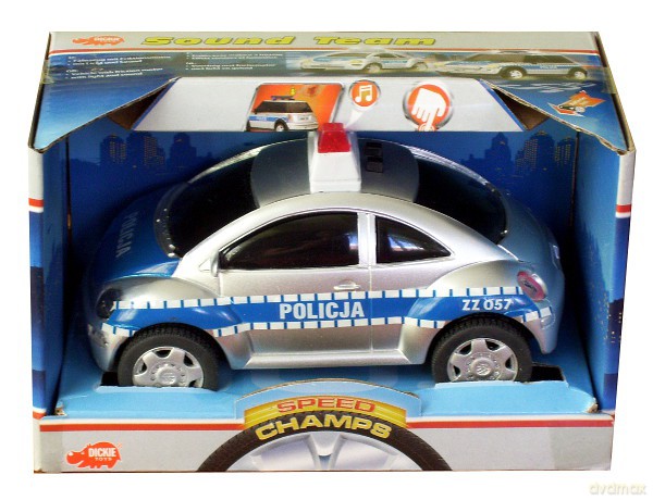 DICKIE Samochód Policyjny 14 cm 203353145026 [ZABAWKA]
