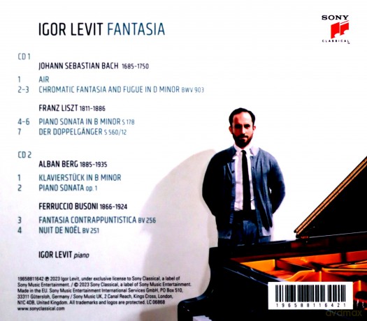 Igor Levit: Fantasia [2CD]
