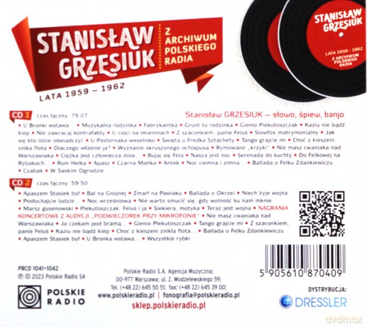 Stanisław Grzesiuk: Z Archiwum Polskiego Radia [2CD]