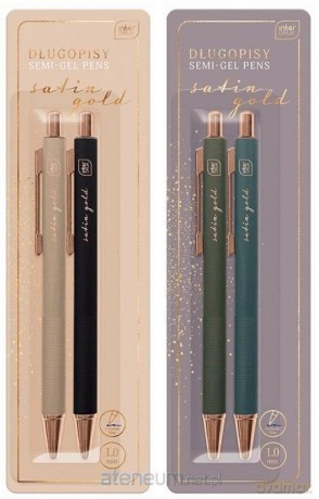 Długopis Satin Gold 2szt