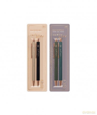 Długopis Satin Gold 2szt
