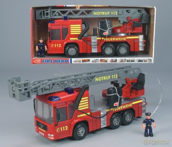 DICKIE STRAŻ POŻARNA Z DŹWIĘKIEM 203443992026 [ZABAWKA]