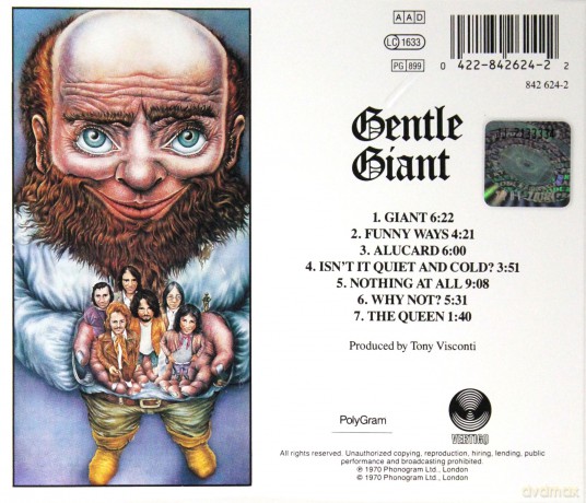 Gentle Giant: Gentle Giant [CD]