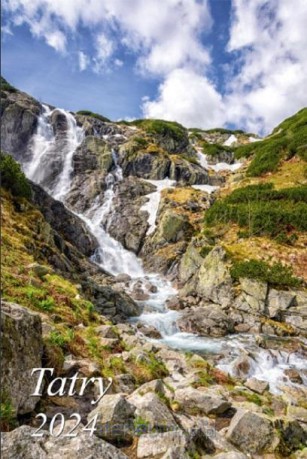 Kalendarz 2024 Ścienny dwustronny Tatry [KALENDARZ]