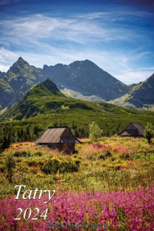 Kalendarz 2024 Ścienny wieloplanszowy Tatry [KALENDARZ]