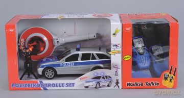 DICKIE ZEST.POLICYJNY Z WALKIE TALKIE PL 203353423026 [ZABAWKA]