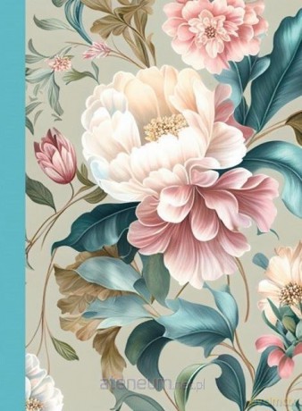 Notatnik ozdobny 105x148/48K kratka Flora