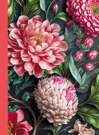 Notatnik ozdobny 105x148/48K kratka Flora