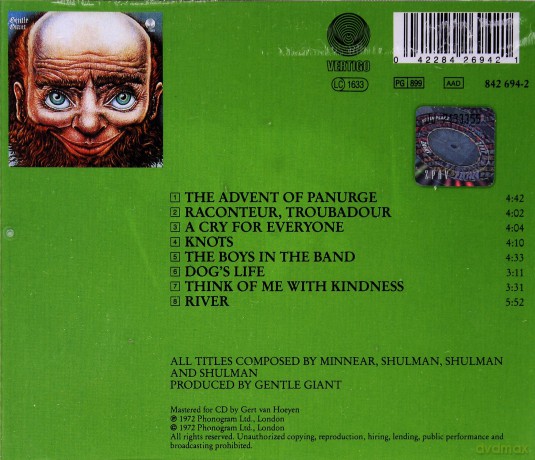 Gentle Giant: Octopus [CD]