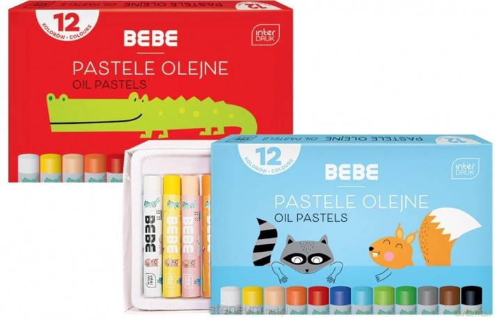 Pastele olejne BB Kids 12 kolorów