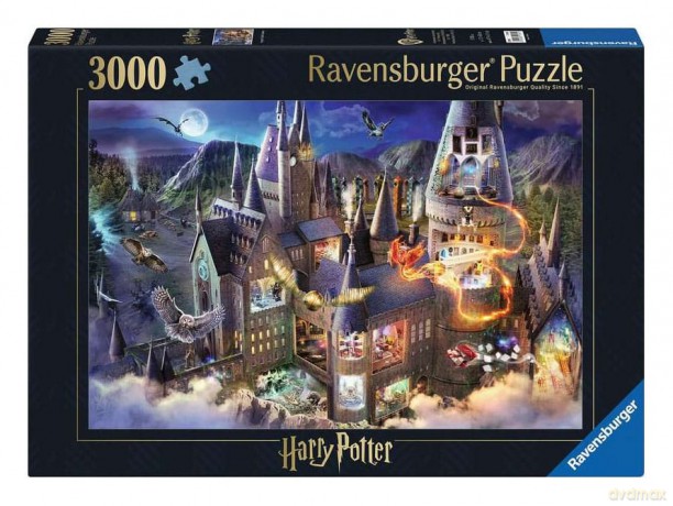 RAVENSBURGER 3000 el. Zamek Hogwart [PUZZLE]