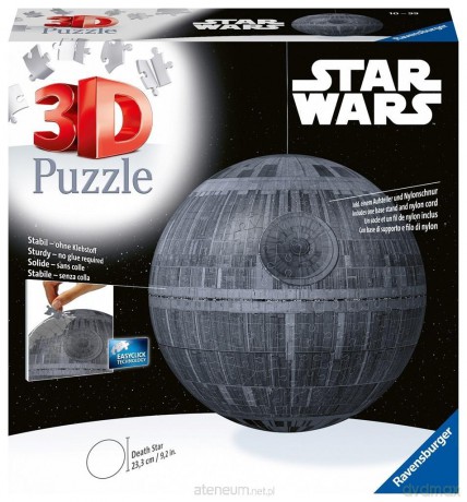 RAVENSBURGER 3D 540 el. Gwiazda Śmierci [PUZZLE]