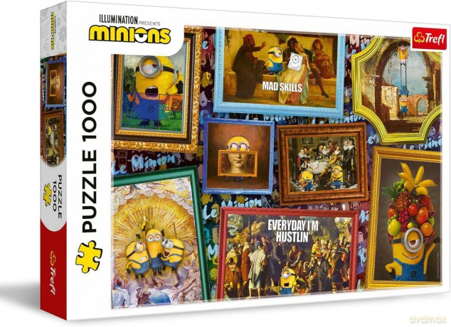 TREFL 1000 el. Galeria Minionków [PUZZLE]