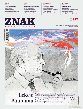 Miesięcznik ZNAK 752 Lekcje Baumana (01/2018) [KSIĄŻKA]