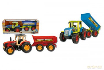 DICKIE Traktor Farm Star ze światłem 203473372 [ZABAWKA]