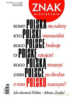 Miesięcznik ZNAK, numer 678 (listopad 2011) [KSIĄŻKA]